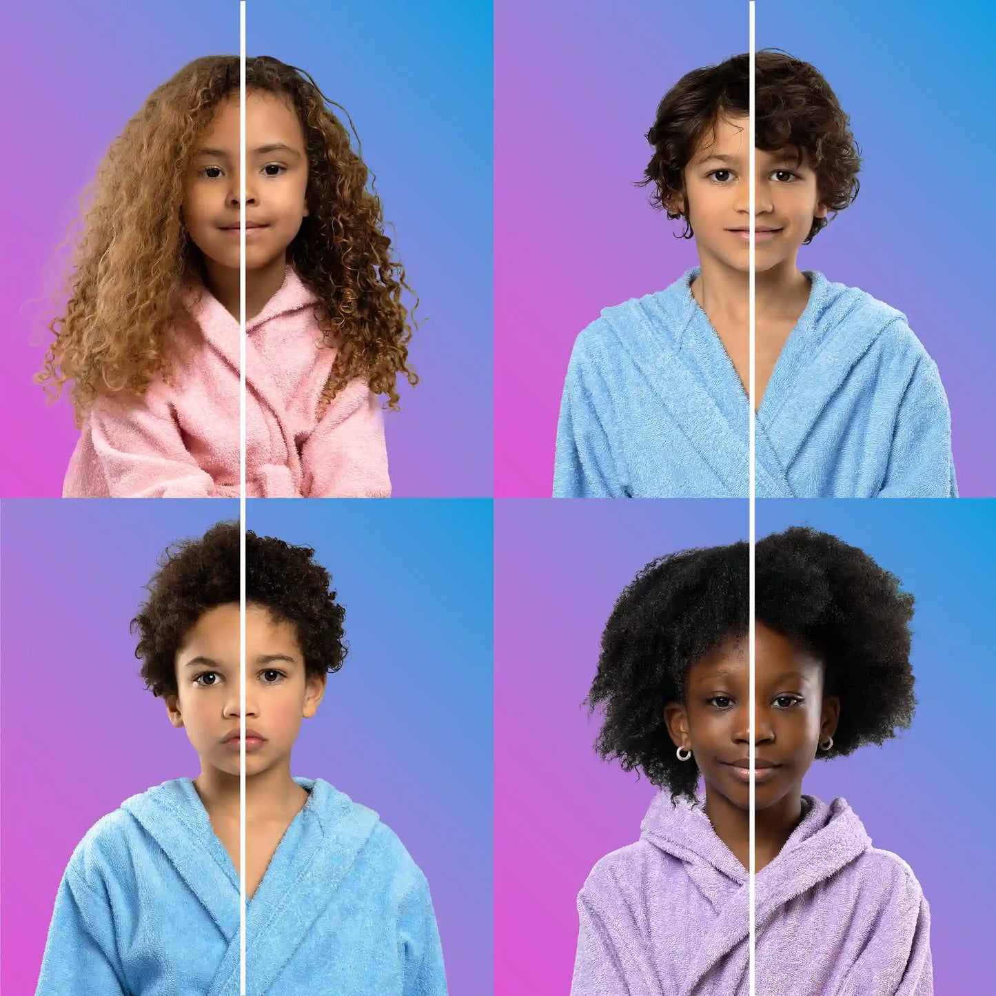 Les Essentiels Anti-Noeuds -  Shampooing, après-shampooing et spray démêlant pour les enfants