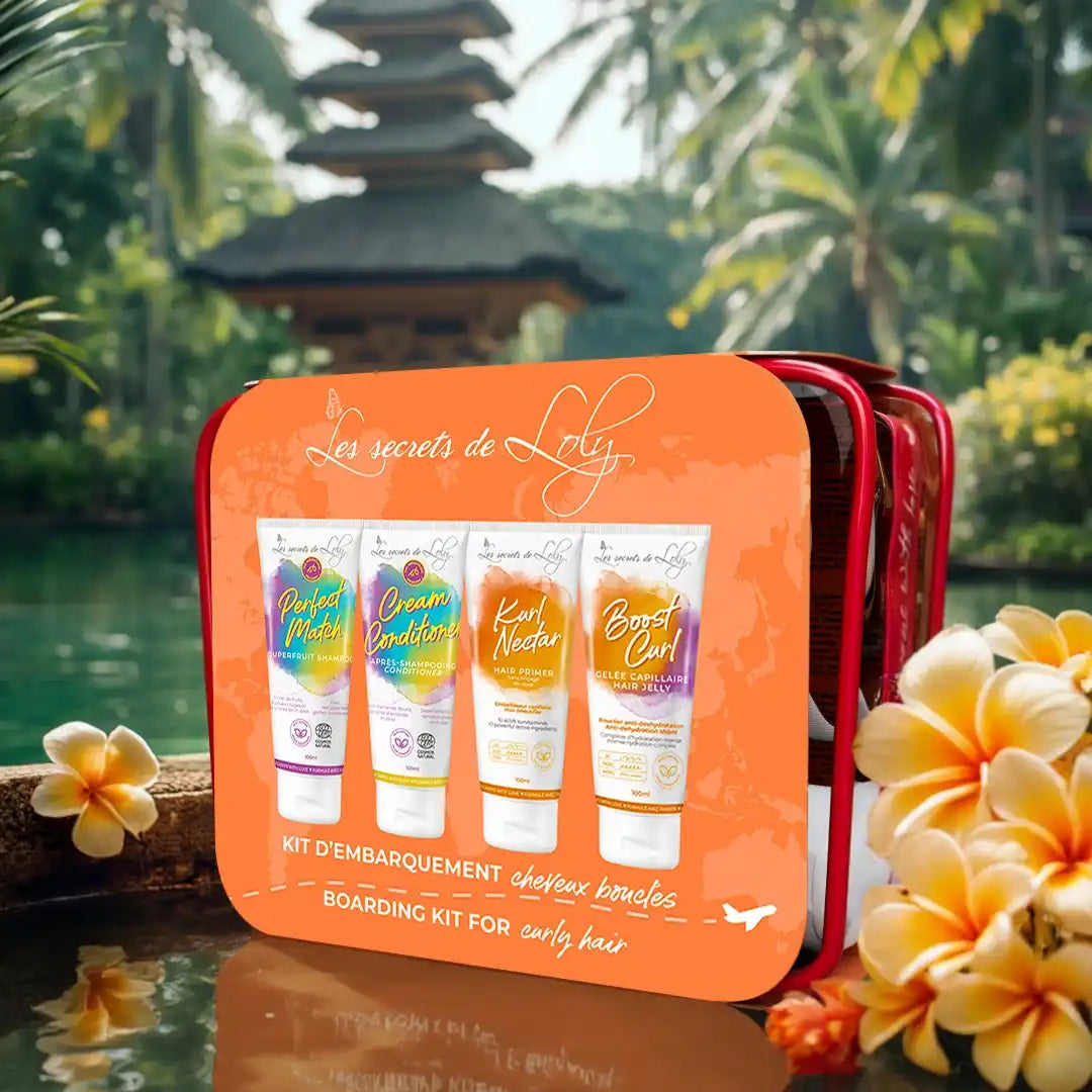 Trousse Cheveux Bouclés - Format voyage